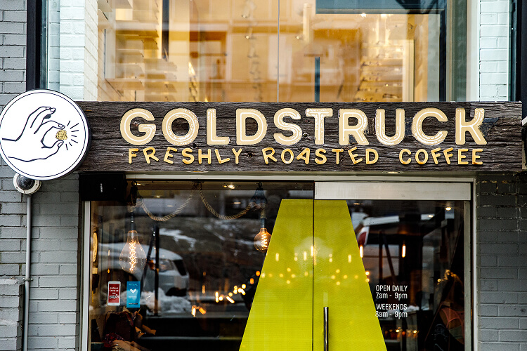 goldstruck coffee at yorkville village
