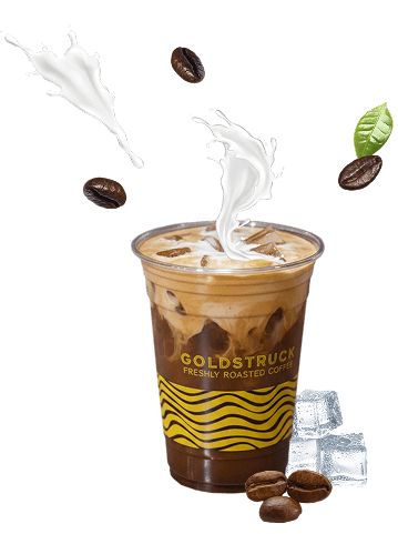 goldstruck coffee cup