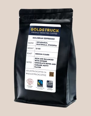 goldstruck goldbean espress coffee beans