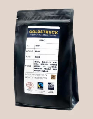 goldstruck perc coffee beans