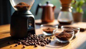 goldstruck coffee bean grinding