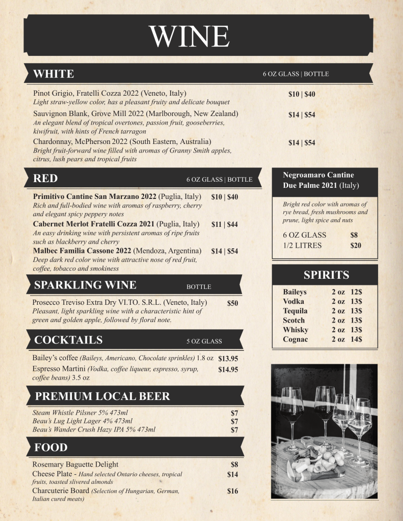 drink menu 4